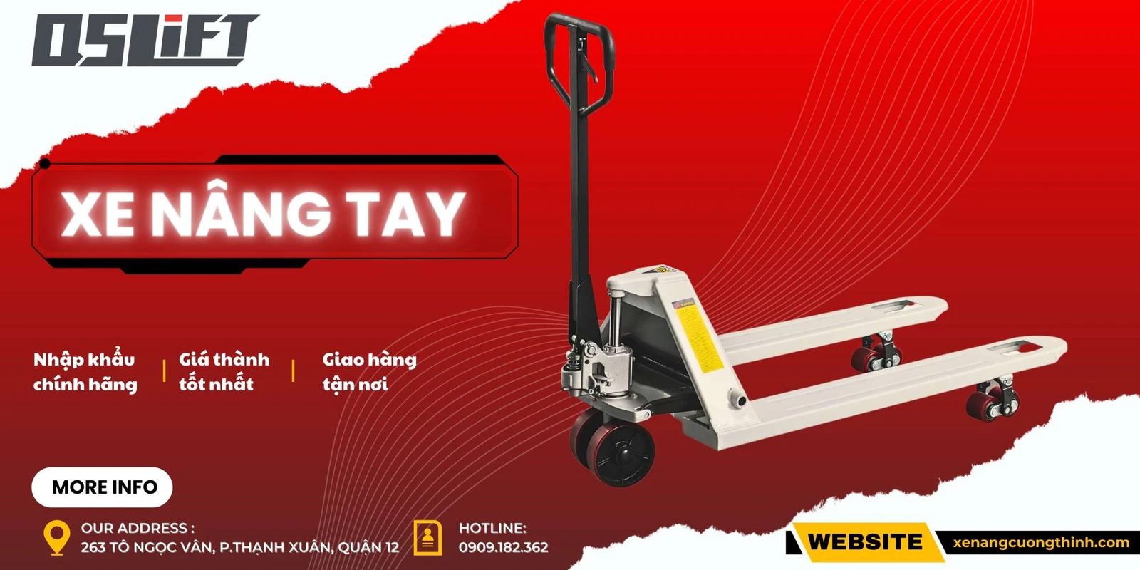 Xe nâng tay - Xe Nâng Cường Thịnh - Công Ty TNHH Xe Nâng Cường Thịnh